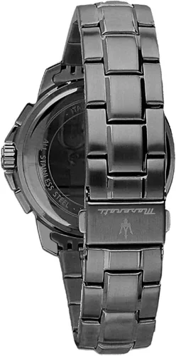 Vista 2 de Maserati R8873621005 Successo - Reloj analógico de cuarzo gris para hombre, Pistola