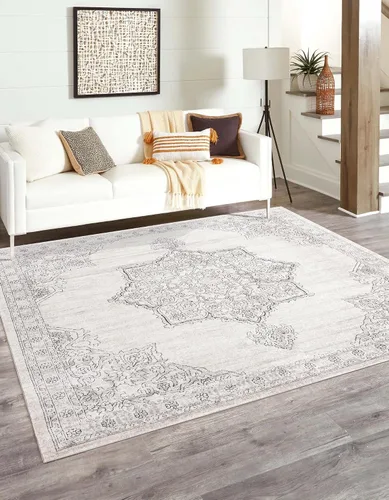 Vista 26 de Unique Loom Colección Nyla - Alfombra de área (rectangular 2 pies 0 pulgadas x 3 pies 0 pulgadas, multinegro)
