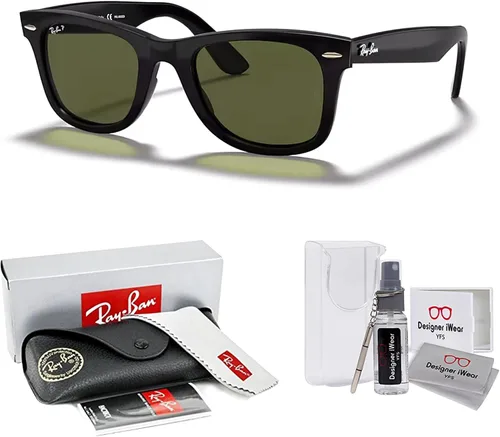 Vista 2 de Ray-Ban Rb4340 Wayfarer Ease - Gafas de sol cuadradas + paquete con kit DIW