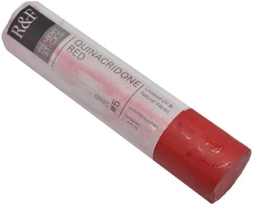 Vista 225 de R&F Handmade Paints - Pigmento profesional al óleo en barra, naranja lizarina, 6.4 fl oz