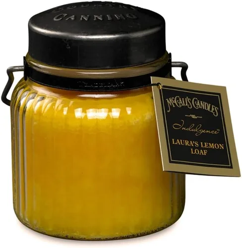 Vista 45 de McCall's Candles Grandma's Kitchen Vela perfumada de 18 onzas Colección Indulgence Vertida en Estados Unidos Doble mecha Tarro ranurado