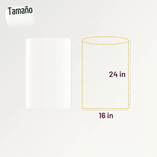 Vista 2 de mioule Bolsas retráctiles navideñas para cestas de regalo, 10 bolsas de plástico termorretráctiles de celofán de 16 x 24 pulgadas para cestas