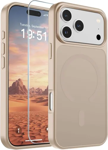 Vista 50 de SUPFINE Funda magnética para iPhone SE 2022 (3ª)/2020 (2ª), iPhone 8 (compatible con MagSafe) (protección contra caídas de grado militar), funda