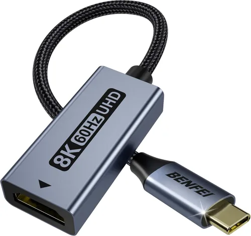 Vista 9 de BENFEI Adaptador USB C a HDMI 4K@60Hz, Adaptador USB Tipo-C a HDMI [Compatible con Thunderbolt 3/4/5] con iPhone 15 Pro/Max, MacBook Pro/Air 2023
