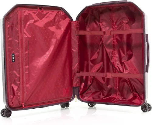 Vista 6 de DKNY 25" vertical con 8 ruedas giratorias, Arcilla, 25" vertical con 8 ruedas giratorias