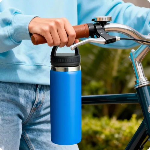 Vista 4 de Tapa para botella Hydro Flask de boca ancha de 12, 16, 18, 20, 32, 40, 64 onzas, tapa de repuesto para termo láser, frasco de hierro, Takeya y más