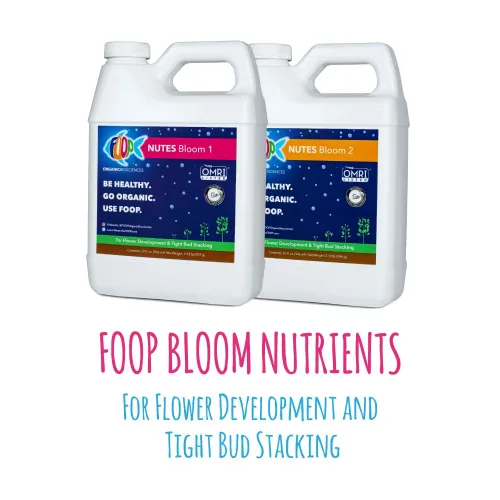 Vista 4 de FOOP Nutes Veg & Bloom Paquete de Inicio + FOOP Mist: Nutrientes Orgánicos + Fertilizante Foliar: Consigue Cogollos Apretados, Terpenos Veg & Bloom