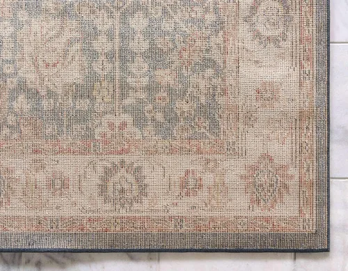 Vista 9 de Unique Loom Utopia Collection - Alfombra tradicional clásica de inspiración vintage con tonos cálidos