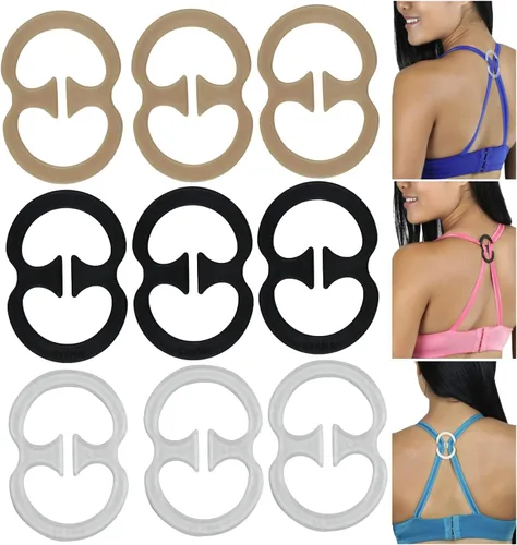 Vista 2 de ToBeInStyle Women's Invisible Bra StrapsClips