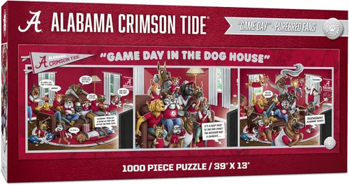 Vista 26 de YouTheFan NCAA Game Day in The Dog House - Rompecabezas de 1000 piezas