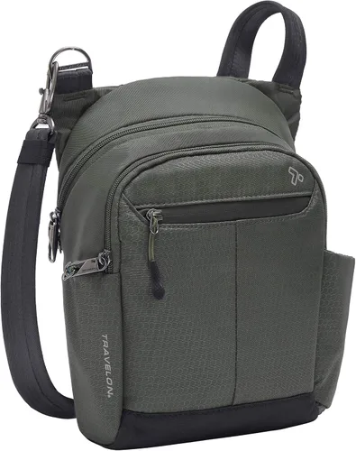Vista 9 de Travelon Bolsa de viaje activa antirrobo, Carbón vegetal