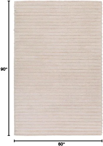 Vista 2 de Surya KDD3003-576 Alfombra Kindred, 5' x 7'6", Neutral
