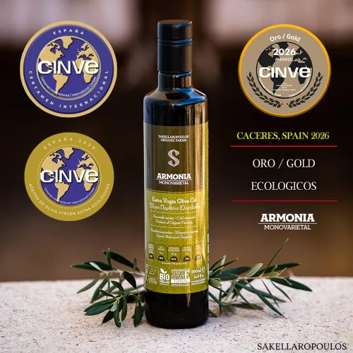 Vista 3 de Aceite de Oliva Virgen Extra Orgánico Monovarietal Armonia