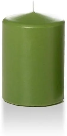 Vista 76 de yummi Caja de 12 velas redondas blancas de 3" x 4
