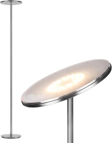 Vista 12 de Brightech - Sky 30 Flux Edition - Lámpara de pie LED Torchiere - LED superbrillante de 30 vatios - Ajuste de la temperatura de color a 3 niveles