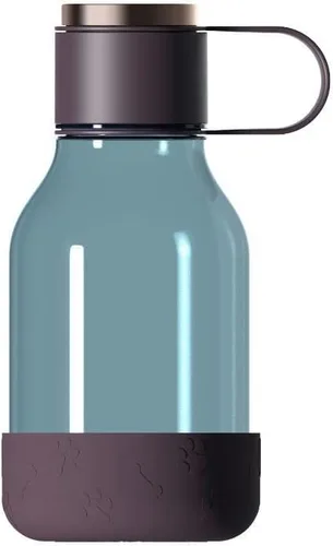 Vista 14 de Asobu Buddy Bottle - Botella de agua aislada de acero inoxidable para con cuenco de agua extraíble para perro y cuenco de almacenamiento de comida