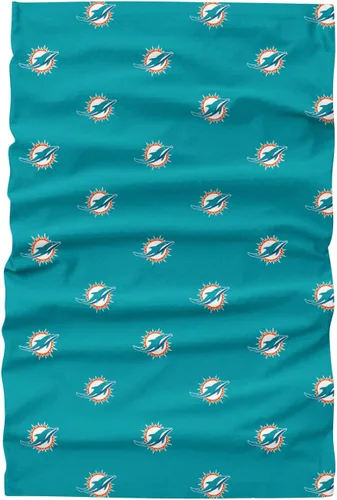 Vista 3 de FOCO NFL unisex-adult Nfl Team Logo Neck Gaiter Multiuse Mini impresión del color del equipo.