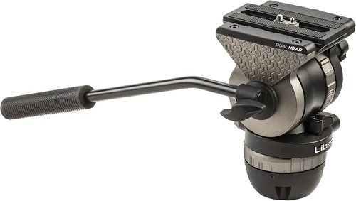 Vista 4 de Libec Trípode de fibra de carbono de 3 secciones NX-300MC con cabezal NH30 y esparcidor de nivel medio
