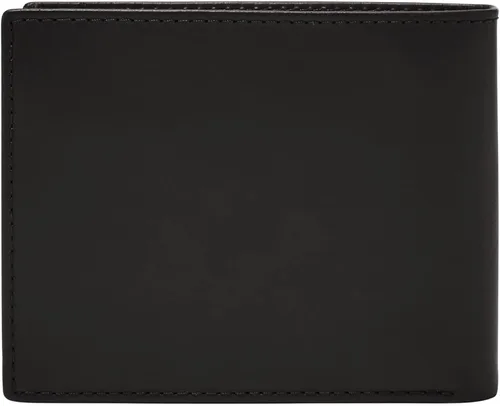 Vista 2 de Fossil Mens Derrick Leather RFID-Blocking Large Bifold with Coin Pocket Wallet