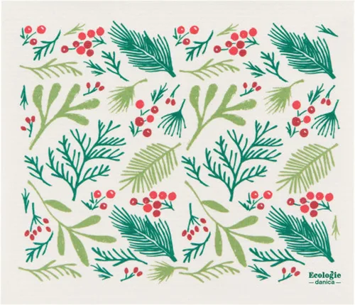 Vista 7 de Now Designs Ecologie Sueca Esponja Seca Esterilla Invierno Ruedas 12 x 14 pulgadas