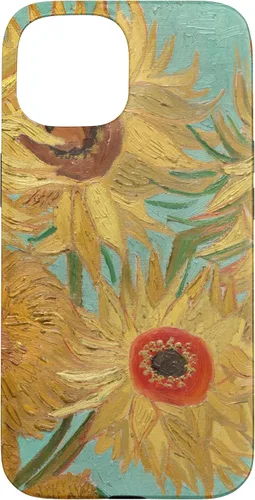 Vista 6 de Vincent van Gogh - Carcasa para iPhone XS, diseño de girasoles