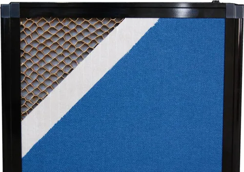 Vista 5 de Versare Pantalla plegable de mesa Partición de 3 paneles Divisor de espacio de trabajo portátil ligero Negro 78 x 24 pulgadas