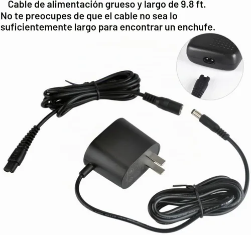 Vista 8 de Afeitadora eléctrica con cable, afeitadora profesional de afeitado cerrado, afeitadoras de cabeza calva para hombres, cortadora
