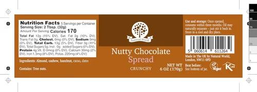 Vista 5 de Nutural World - Crema de chocolate crujiente con nuez de 6 onzas (6.00 oz)