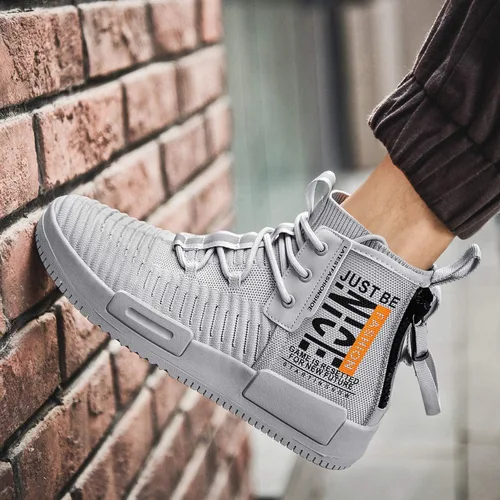 Vista 7 de Tenis a la moda para hombre, tenis para correr, tenis para caminar, uso casual, practicar deportes