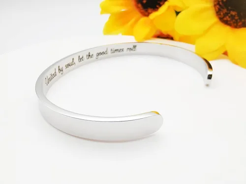 Vista 105 de Pulseras inspiradoras para mujer, joyería de acero inoxidable, con refranes, pulsera motivacional con mensaje oculto, pulseras grabadas para mejor