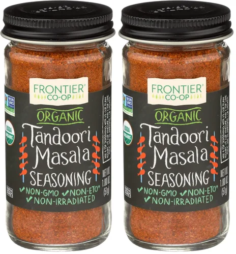 Vista 9 de Condimentos orgánicos Frontier, Tandoori Masala, 1.8 onzas
