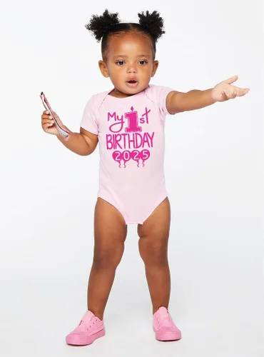 Vista 27 de Reaxion Traje de cuerpo entero hecho a mano para bebé niño y niña, mi primer cumpleaños 2024