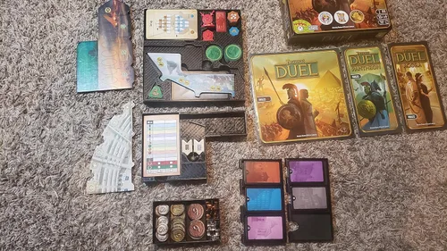 Vista 3 de Inserto para 7 maravillas Duelo +Expansiones (Panteón y Ágora)