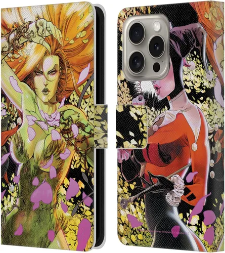 Vista 46 de Head Case Designs Officially Licensed Batman DC Comics Batman #609 Hush Gotham City Sirens Leather Wallet Case Compatible with Apple iPhone 7/8 / SE