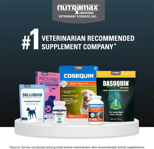 Vista 9 de Comprimidos masticables para articulaciones de perro Dasaquin (150 unidades) Tamaño de perro: Grande (60+ lbs)