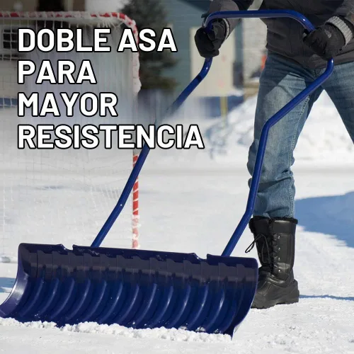 Vista 4 de Pala para nieve extragrande de 36 pulgadas, de Garant, YPP36KU, Yukon, ergonómica, con mango de acero