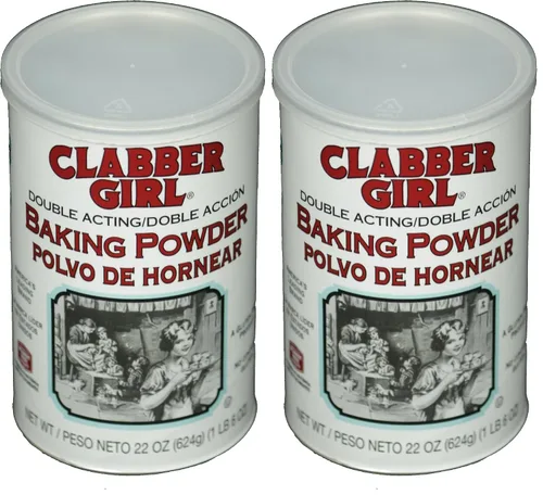 Vista 3 de Clabber Girl Polvo de hornear de doble efecto, 8.1 onzas