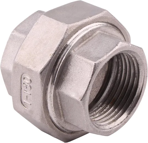 Vista 2 de Unión de accesorios de tubería fundida - 1" NPT hembra montaje acero inoxidable 304, clase 150