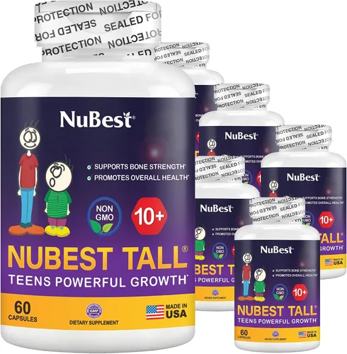 Vista 12 de NuBest Alta fórmula de fuerza ósea de alta calidad para 10+, inmunidad mejorada y salud general para mayores de 10 años con calcio, vitamina D3