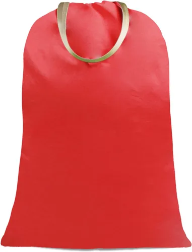 Vista 11 de Sanlykate Bolsa grande de lona de algodón con cordón y asas, organizador de ropa sucia resistente y duradero, bolsa de almacenamiento resistente a