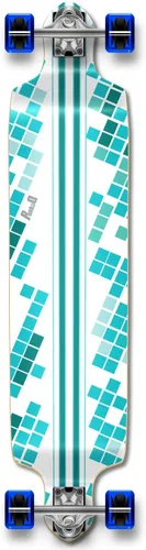 Vista 20 de Yocaher Patineta Longboard completa desplegable de velocidad profesional