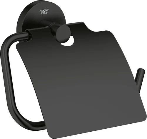 Vista 11 de GROHE 40689001 Essentials - Soporte para papel higiénico montado en la pared, color cromado Starlight