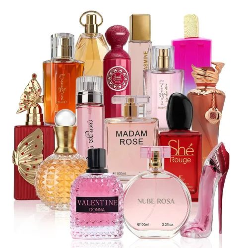 Vista 8 de A CENTER Perfume para mujer de 3.4 onzas líquidas, cada Eau de Parfum Spray fragancia de larga duración con aroma aleatorio para uso diurno e