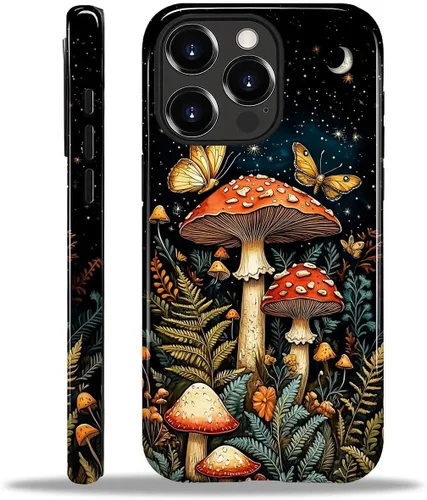 Vista 186 de Funda para iPhone 11, resistente híbrida 2 en 1, protección completa contra golpes con acabado brillante, diseño de collage de tela a cuadros