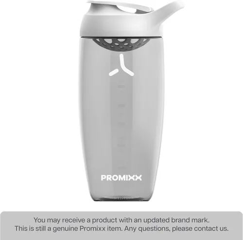 Vista 2 de Promixx Pursuit - Botella mezcladora de proteínas, botella deportiva prémium para mezclas de proteínas y batidos de suplementos, vaso mezclador