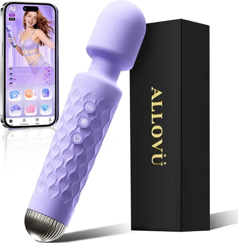 Vista 8 de Allovü - Vibrador de juguetes sexuales para mujeres, vibradores personales masajeadores, recargable por USB, estimulador de clítoris, juguetes