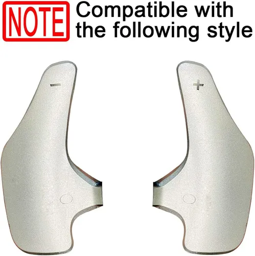 Vista 4 de Cubierta de fibra de carbono real para volante de palanca de cambios extendida compatible con Lexus es 2006 2007 2008 2009 2010 2011 2012 accesorios