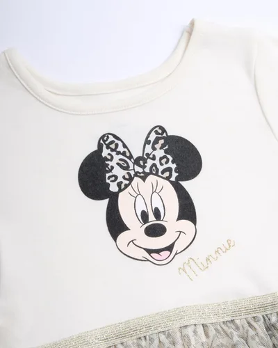 Vista 4 de Disney Vestido Encanto para niñas Vestido Mirabel Encanto para niñas Vestido tutú de princesa para niños pequeños (tamaños 2T-6X)