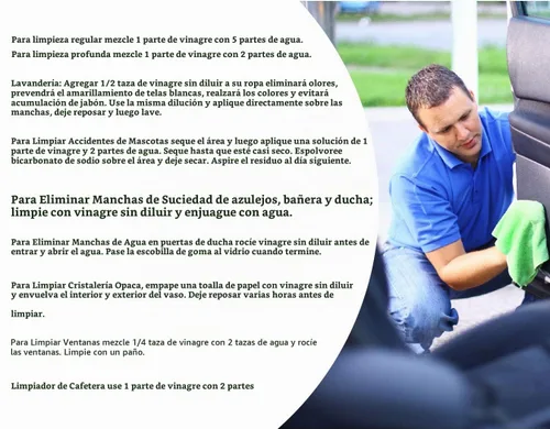 Vista 3 de 30% de vinagre concentrado de galón – Hace 6 galones de solución terminada – Para uso doméstico y exterior – Vinagre concentrado multiusos