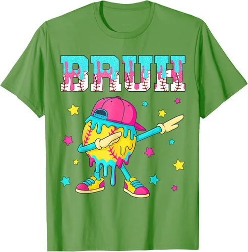 Vista 16 de Baseball Life Style 101 Apparel Youth Drip Baseball Boys Kid Camiseta